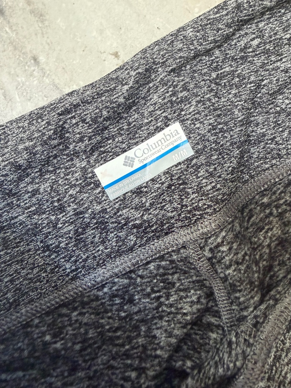 Columbia Sportswear Heather Gray Performance Leggings | Women’s Medium - Picture 2 of 4